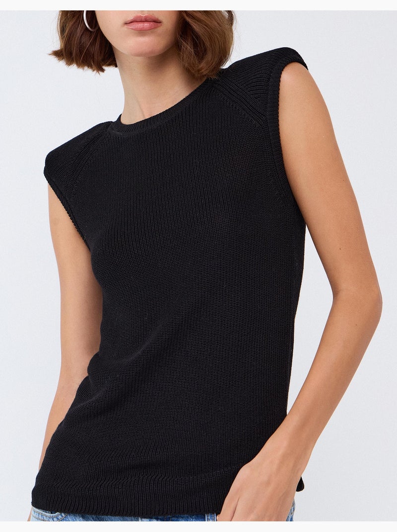 Jersey sin mangas, mo fashion Negro - Kiabi