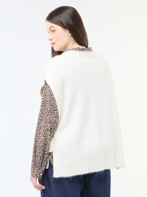 Jersey sin mangas para anudar a los lados - Kiabi