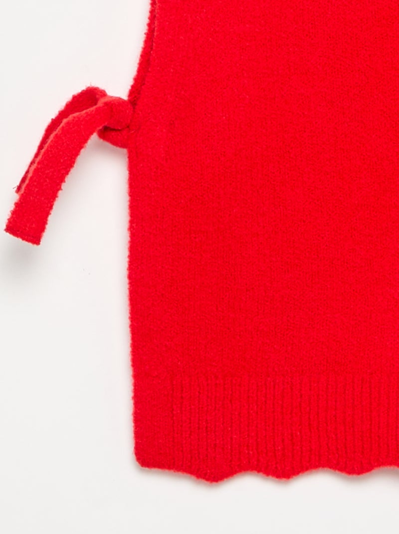 Jersey sin mangas Rojo - Kiabi