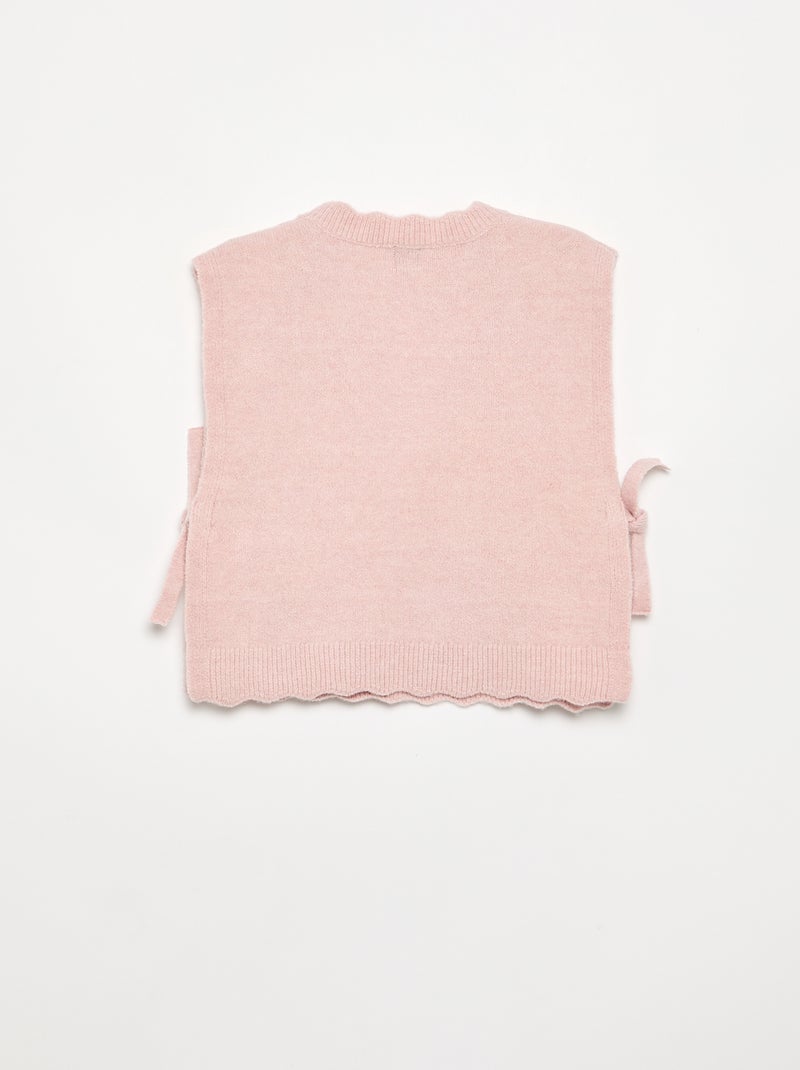 Jersey sin mangas Rosa - Kiabi