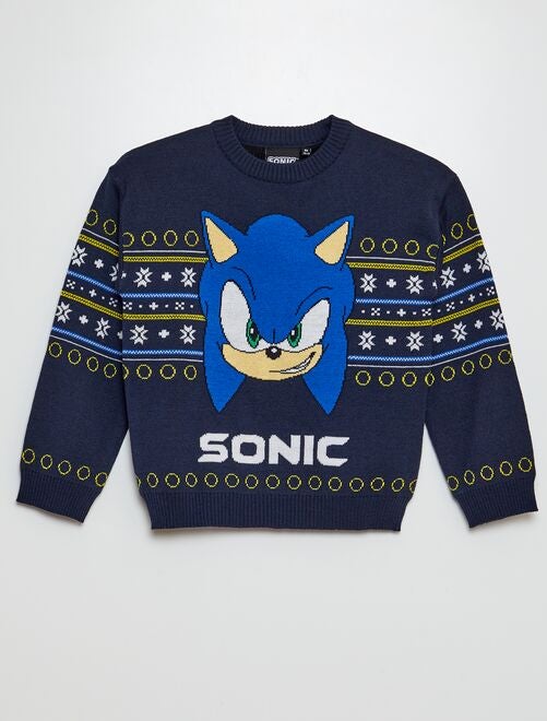 Jersey 'Sonic' 'SEGA' 'Navidad' - Kiabi