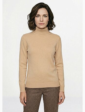 Jersey suave de cuello vuelto y manga larga - Afibel