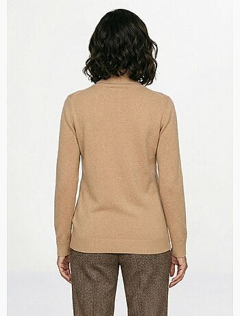 Jersey suave de cuello vuelto y manga larga - Afibel