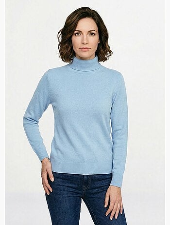 Jersey suave de cuello vuelto y manga larga - Afibel