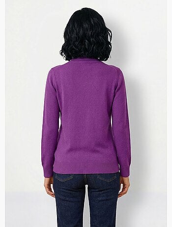 Jersey suave de cuello vuelto y manga larga - Afibel