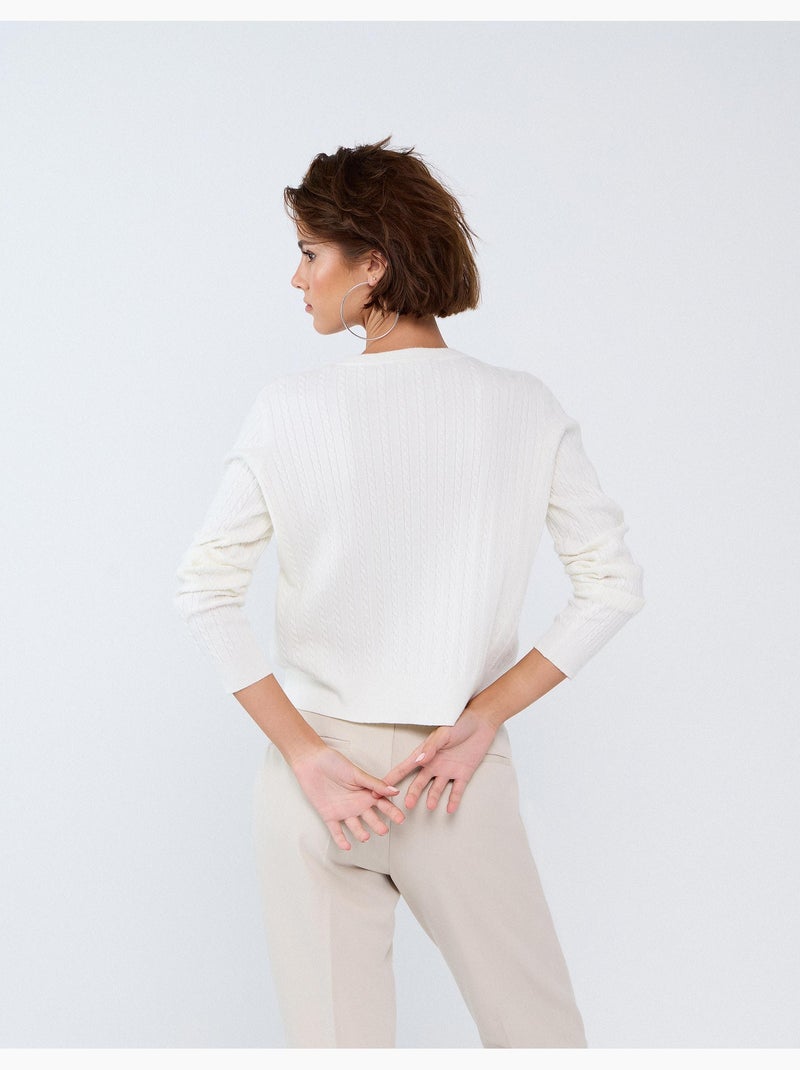 Jersey tejido con viscosa, mo fashion Beige - Kiabi