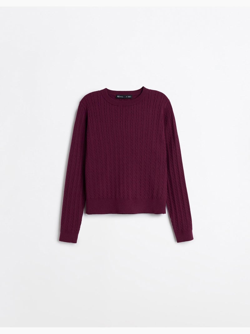 Jersey tejido con viscosa, mo fashion Violeta - Kiabi