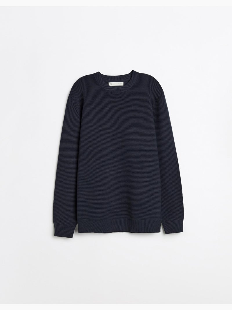 Jersey tejido, MO Fashion Azul - Kiabi