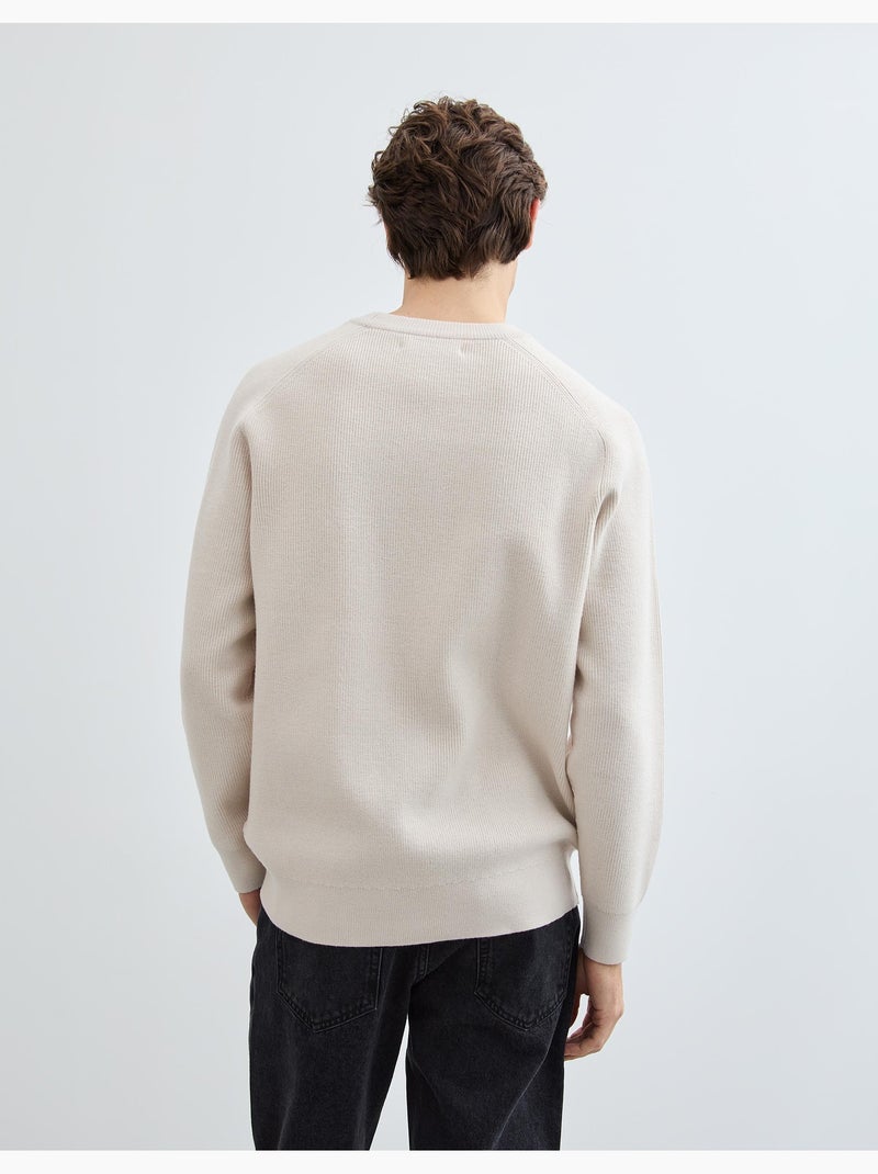 Jersey tejido, MO Fashion Beige - Kiabi