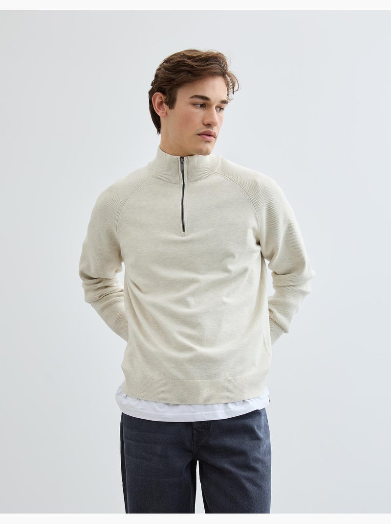 Jersey tejido, MO Fashion Beige - Kiabi
