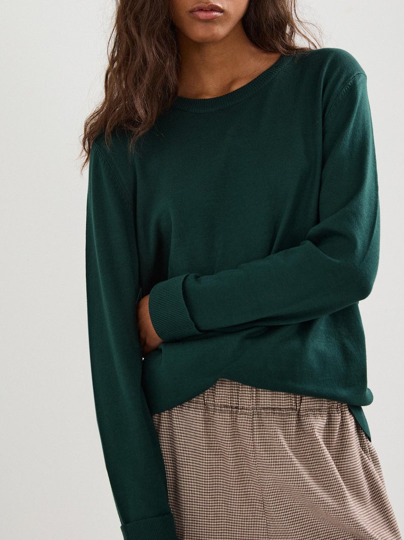 Jersey tejido, MO Fashion Verde - Kiabi