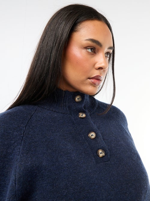 Jersey tipo capa de punto grueso - Kiabi