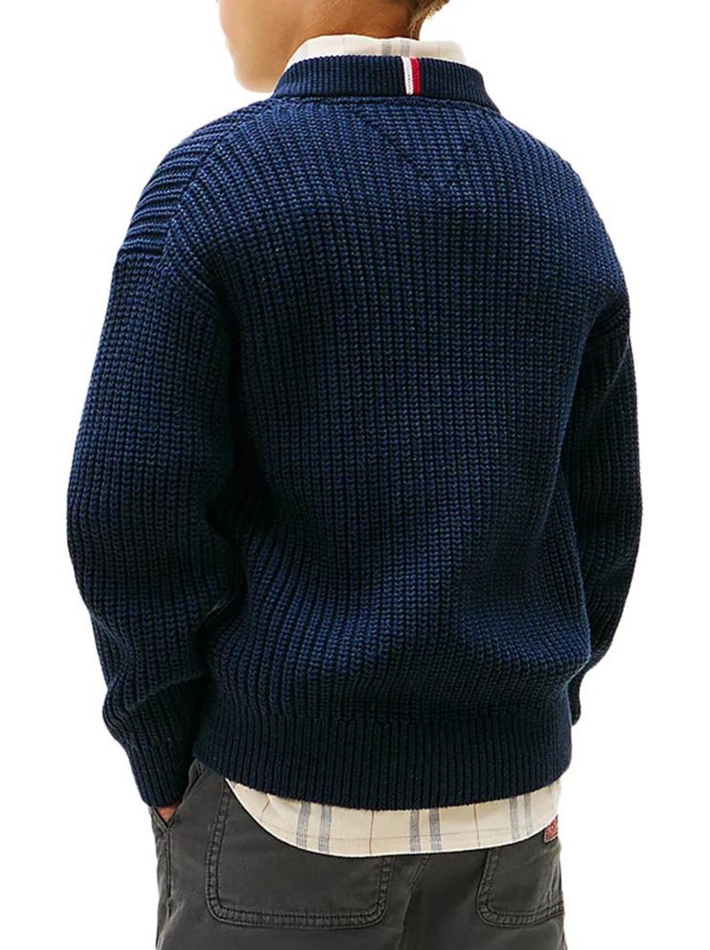 Jersey Tommy Hilfiger Niño Azul marino - Kiabi