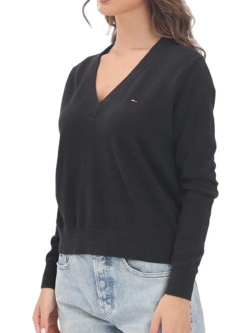 Jersey Tommy Hilfiger Vneck para mujer - Kiabi