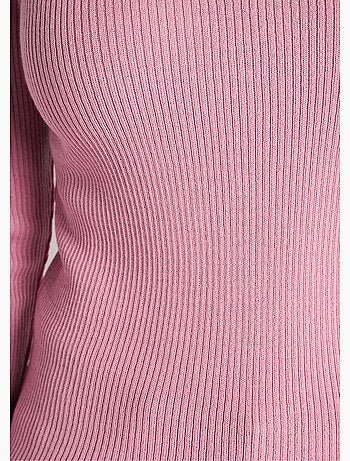 Jersey tunecino de escote con lana merino - Afibel