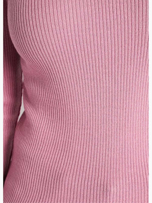 Jersey tunecino de escote con lana merino - Afibel - Kiabi