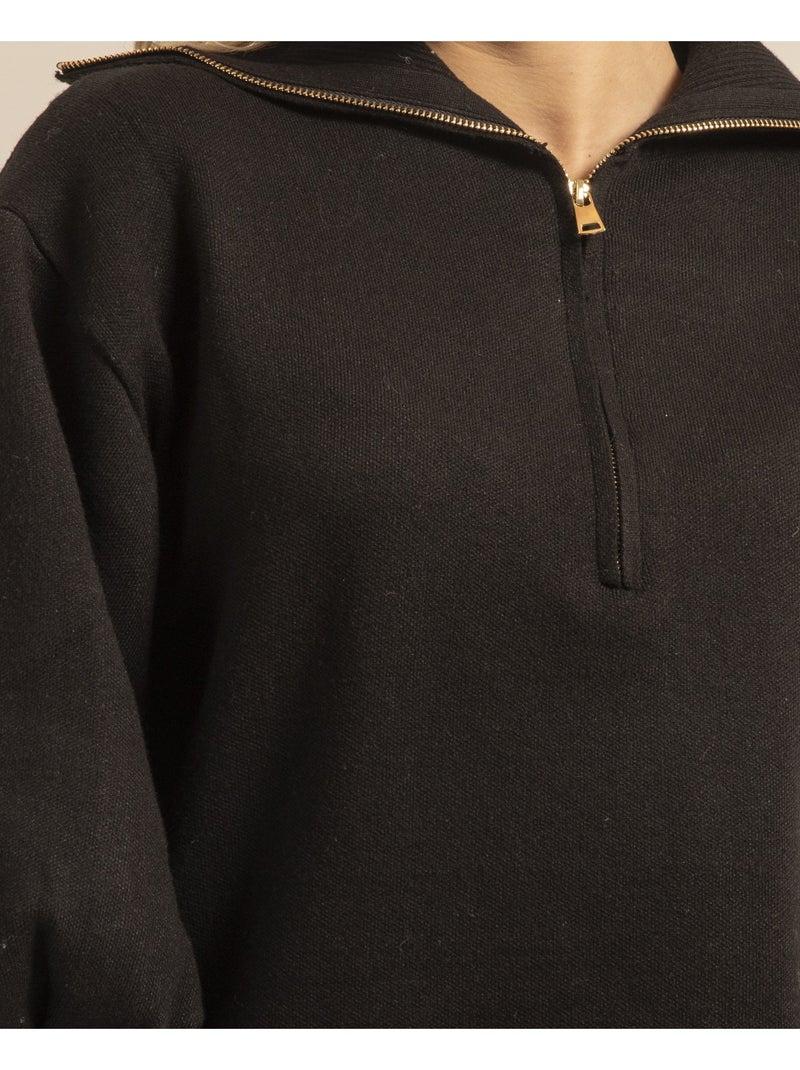 Jersey túnica cuello lamoriciere KORANTINE Negro - Kiabi