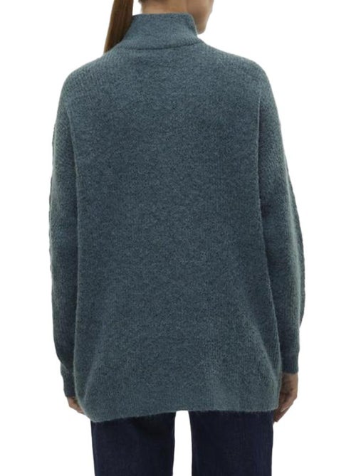 Jersey Vero Moda de Mujer con Cremallera 1/4 - Kiabi Jersey Vero Moda de Mujer con Cremallera 1/4 - Kiabi