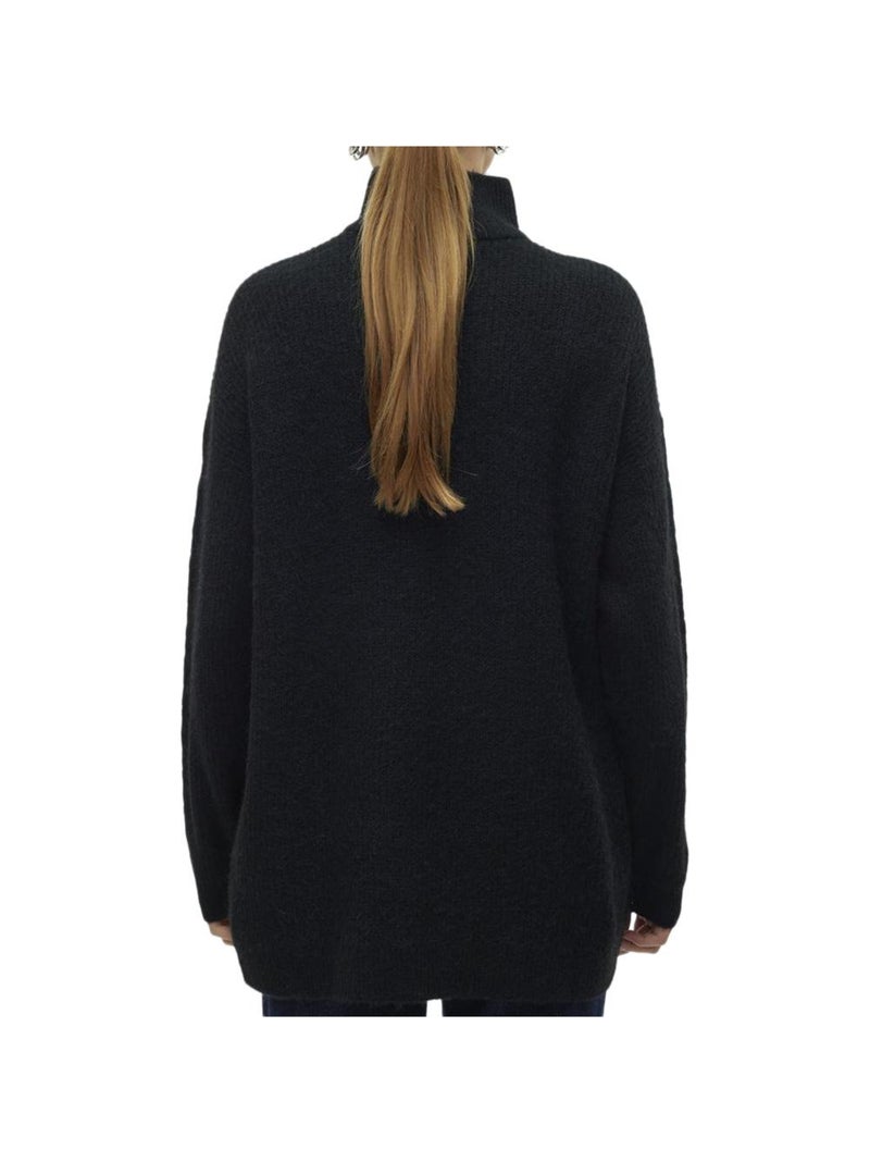 Jersey Vero Moda de mujer con cremallera 1/4 en Gris plateado - Kiabi