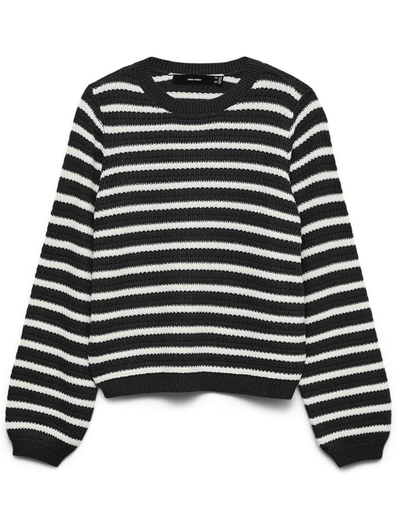 Jersey Vero Moda de punto para mujer - Negro - Kiabi