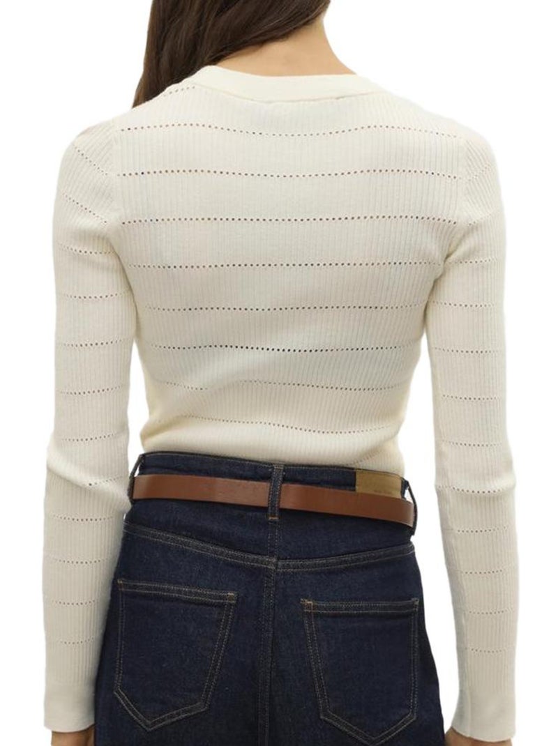 Jersey Vero Moda para Mujer Blanco - Kiabi