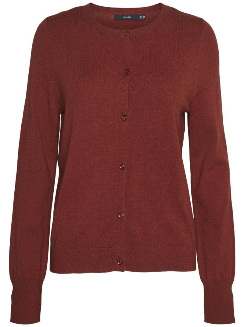 Jersey Vero Moda para Mujer Marrón tabaco - Kiabi