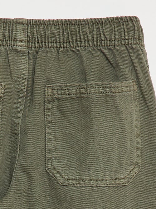 Jogger con cintura elástica y cordón ajustable - Kiabi