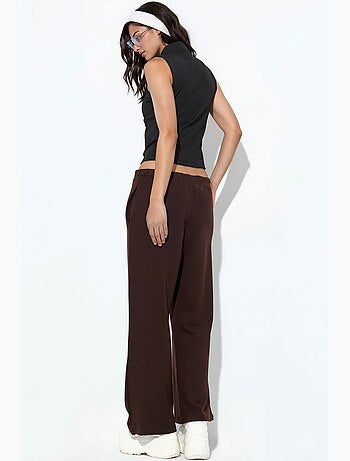 Joggers de mujer de jersey con pernera acampanada busem