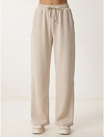 Joggers de mujer de pernera ancha en modal istanbul