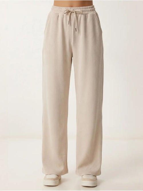 Joggers de mujer de pernera ancha en modal istanbul - Kiabi Joggers de mujer de pernera ancha en modal istanbul - Kiabi