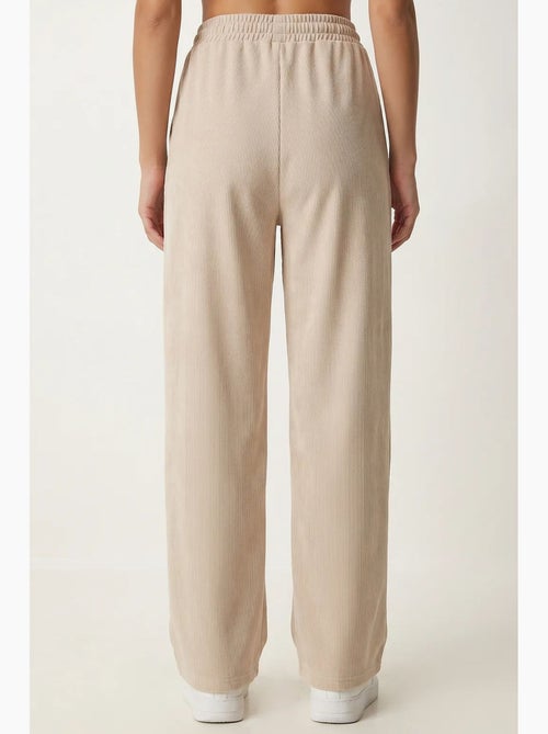 Joggers de mujer de pernera ancha en modal istanbul - Kiabi Joggers de mujer de pernera ancha en modal istanbul - Kiabi