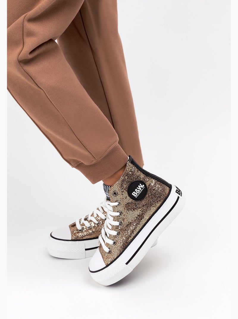 Joggers de Niña Basic Marrón Marrón - Kiabi