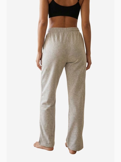 Joggers de punto de tiro alto y pernera ancha my fashion - Kiabi Joggers de punto de tiro alto y pernera ancha my fashion - Kiabi