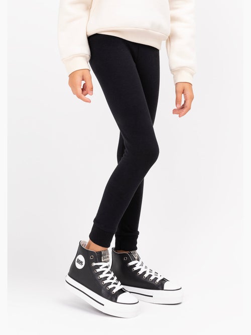 Joggers de punto negros de niña - Kiabi Joggers de punto negros de niña - Kiabi
