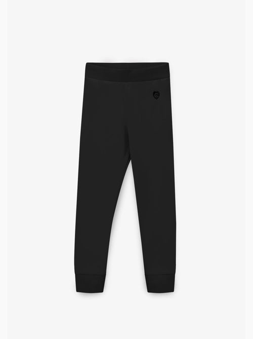 Joggers de punto negros de niña - Kiabi Joggers de punto negros de niña - Kiabi