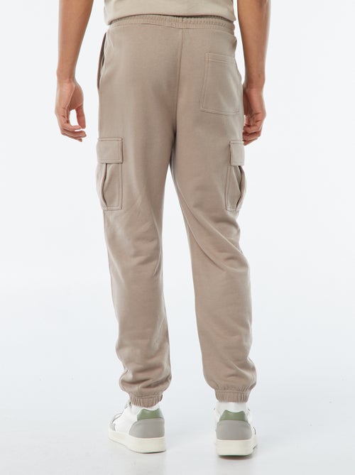 Joggers multibolsillos de felpa ligera - Kiabi