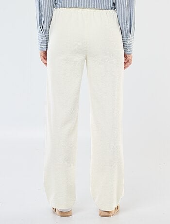 Pantalón de jogging ancho de pana
