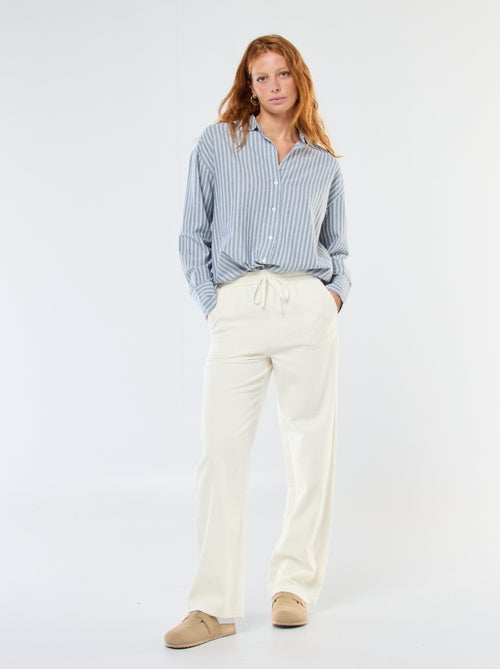 Jogging ancho de pana - Kiabi