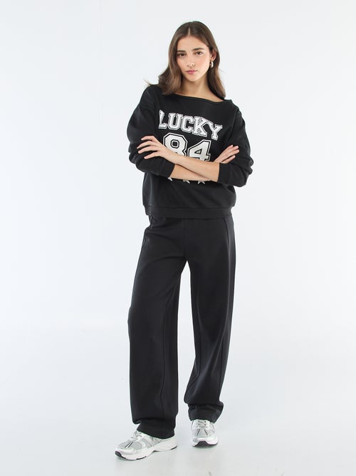 Jogging corte barrel - Kiabi