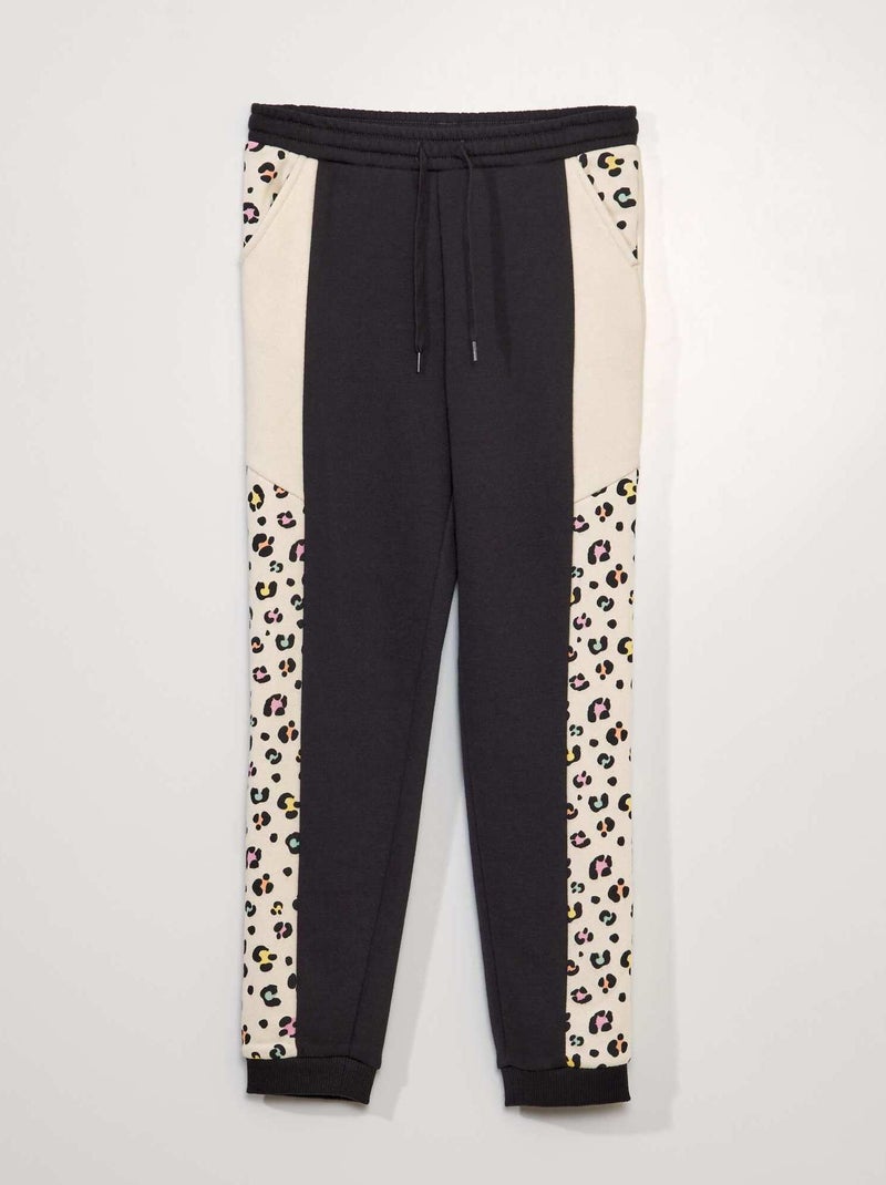 Jogging de chándal colorblock BEIGE - Kiabi