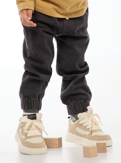 Jogging de denim - Kiabi