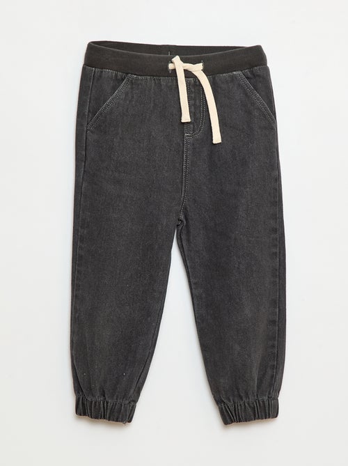 Jogging de denim - Kiabi