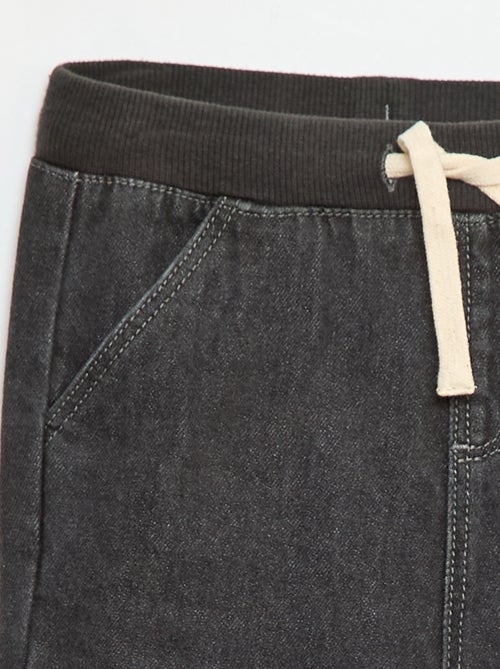 Jogging de denim - Kiabi