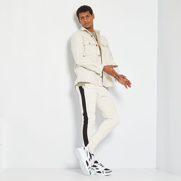 Pantalones | PantalóN Jogger Felpa Confort Arena | Bershka Hombre – Acro  Marco