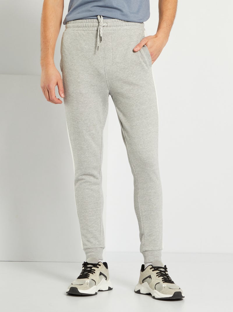 Jogging de felpa GRIS - Kiabi