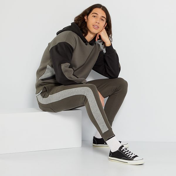 Jogging de felpa Hombre talla S-XXL - KAKI - Kiabi - 12,00€