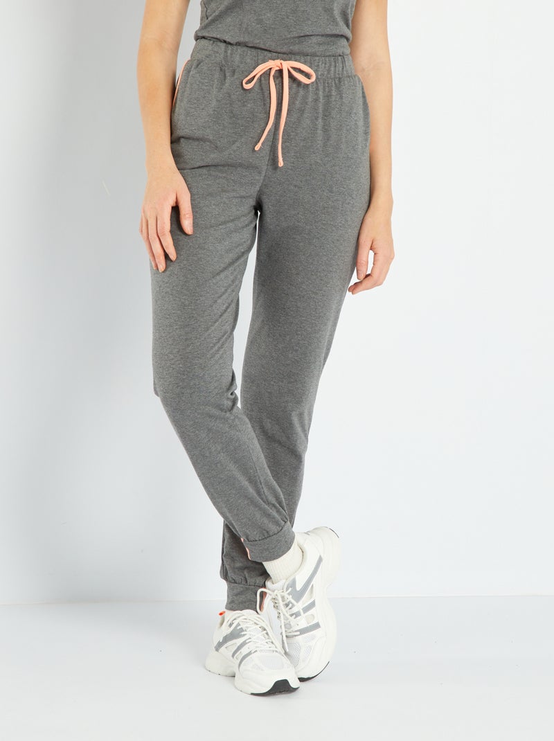 Jogging de punto antractita - Kiabi
