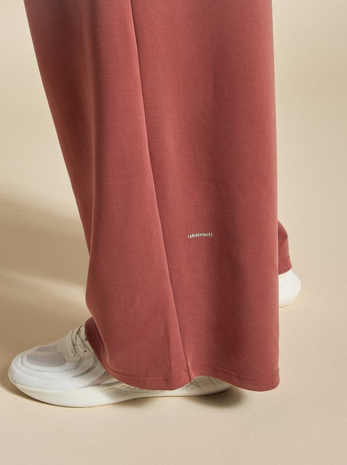 Jogging deportivo wide leg - (ekstract) - Kiabi