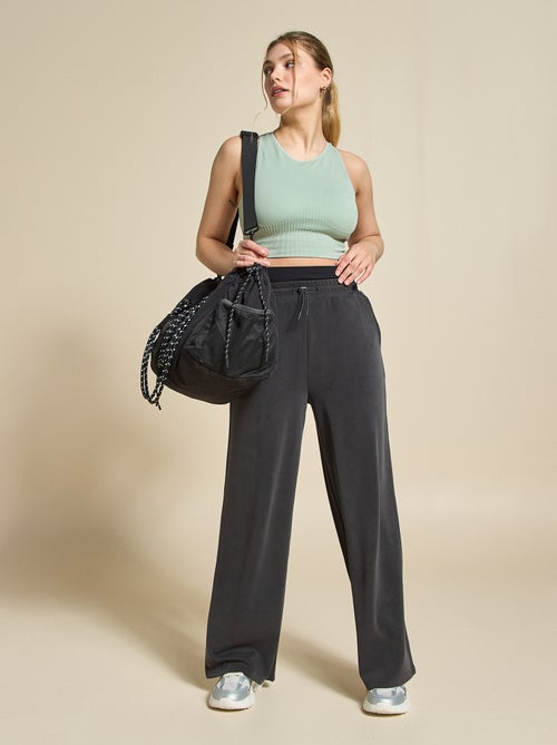 Jogging deportivo wide leg - (ekstract) - Kiabi