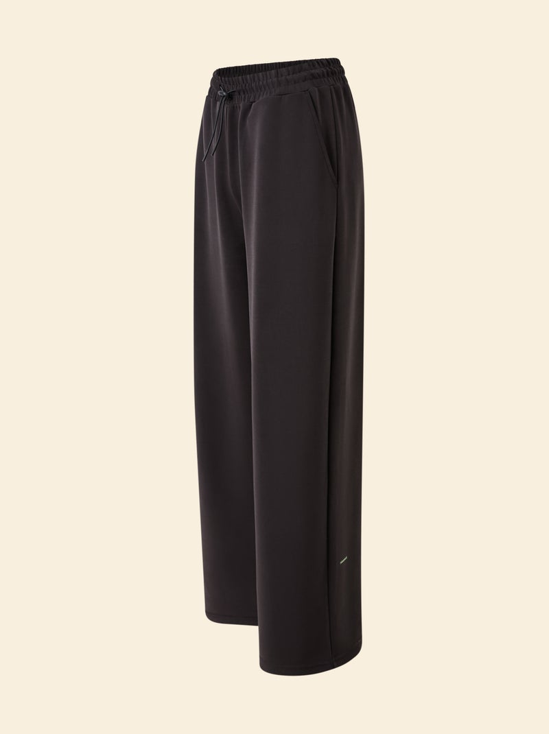 Jogging deportivo wide leg - (ekstract) Negro - Kiabi